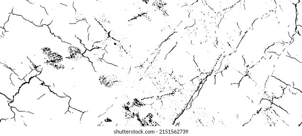 Distress Grunge Texture. Seamless Pattern. Halftone Old, Retro Background. Broken, Cracked Wall Texture. Scratched, Dirt Print. Black and White Grunge Style. Noise Rough Design. Vector Illustration.