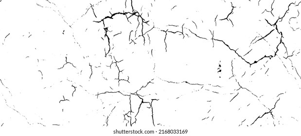 Distress Grunge Texture. Seamless Pattern. Halftone Old, Retro Background. Broken, Cracked Wall Texture. Scratched, Dirt Print. Black and White Grunge Style. Noise Rough Design. Vector Illustration.