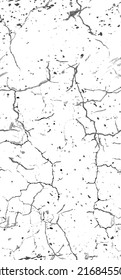 La textura de desgarre de la angustia. Patrón sin inconvenientes. Fondo Retro Antiguo De Medio Tono. Textura de pared rota y rota. Impresión Scratched, Dirt. Estilo de Grunge negro y blanco. Diseño ruidoso. Ilustración vectorial.