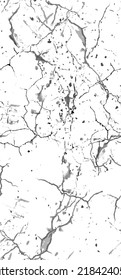 La textura de desgarre de la angustia. Patrón sin inconvenientes. Fondo Retro Antiguo De Medio Tono. Textura de pared rota y rota. Impresión Scratched, Dirt. Estilo de Grunge negro y blanco. Diseño ruidoso. Ilustración vectorial.