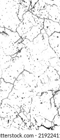 La textura de desgarre de la angustia. Patrón sin inconvenientes. Fondo Retro Antiguo De Medio Tono. Textura de pared rota y rota. Impresión Scratched, Dirt. Estilo de Grunge negro y blanco. Diseño ruidoso. Ilustración vectorial.