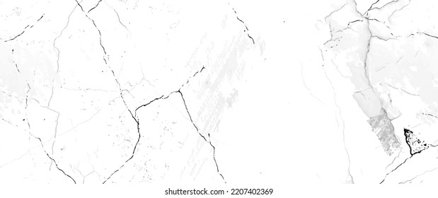 Distress Grunge Texture. Seamless Pattern. Halftone Old, Retro Background. Broken, Cracked Wall Texture. Scratched, Dirt Print. Black and White Grunge Style. Noise Rough Design. Vector Illustration.