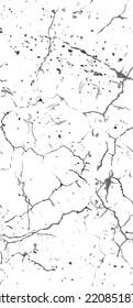 La textura de desgarre de la angustia. Patrón sin inconvenientes. Fondo Retro Antiguo De Medio Tono. Textura de pared rota y rota. Impresión Scratched, Dirt. Estilo de Grunge negro y blanco. Diseño ruidoso. Ilustración vectorial.
