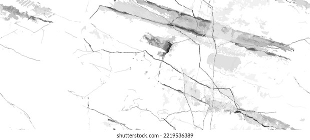 Distress Grunge Texture. Seamless Pattern. Halftone Old, Retro Background. Broken, Cracked Wall Texture. Scratched, Dirt Print. Black and White Grunge Style. Noise Rough Design. Vector Illustration.