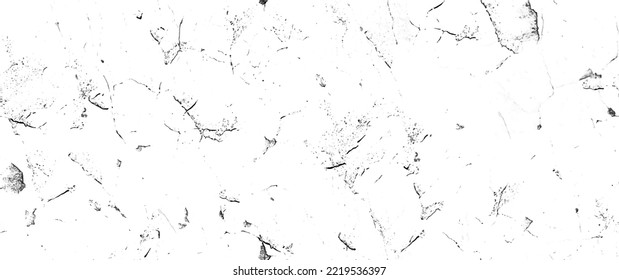 La textura de desgarre de la angustia. Patrón sin inconvenientes. Fondo Retro Antiguo De Medio Tono. Textura de pared rota y rota. Impresión Scratched, Dirt. Estilo de Grunge negro y blanco. Diseño ruidoso. Ilustración vectorial.