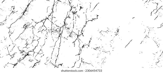 La textura de desgarre de la angustia. Patrón sin inconvenientes. Fondo Retro Antiguo De Medio Tono. Textura de pared rota y rota. Impresión Scratched, Dirt. Estilo de Grunge negro y blanco. Diseño ruidoso. Ilustración vectorial.