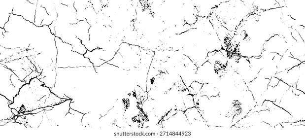 Textura del Grunge de Distress. Patrón sin fisuras. Medio tono viejo, fondo retro. Textura De Pared Rota Y Agrietada. Rasguñado, impresión de la suciedad. Estilo Grunge blanco y negro. Ruido Diseño áspero. Ilustración vectorial.