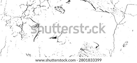 Distress Grunge Texture. Seamless Pattern. Halftone Old, Retro Background. Broken, Cracked Wall Texture. Scratched, Dirt Print. Black and White Grunge Style. Noise Rough Design. Vector Illustration.
