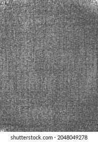 Distress grunge vector texture of fabric, bag, sack, sac, sackcloth, bagging, sacking. Black and white background EPS 8 illustration