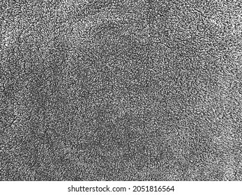 Distress grunge vector texture of fabric, bag, sack, sac, sackcloth, bagging, sacking. Black and white background EPS 8 illustration