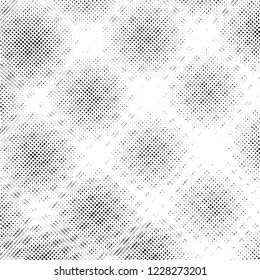 Distress halftone grainy Overlay Texture for your design. Grunge artistic border and frame template. EPS10 vector.