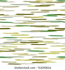 Distress line design endless Background element. Seamless grunge stroke brushes. Dirty artistic template. EPS10 vector texture.