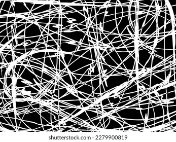 Líneas de dificultad Diseño de fondo superpuesto, vector