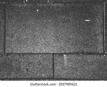 Distress old brick wall texture. Black and white grunge background. EPS8 vector illustration.
