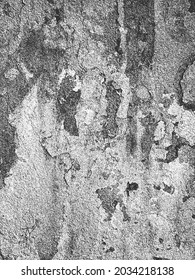 Verzweifeln Sie alte rissene Beton-Vektorstruktur. EPS8-Illustration. Schwarz-weißer brüchiger Hintergrund. Stein, Asphalt, Gips, Marmor.