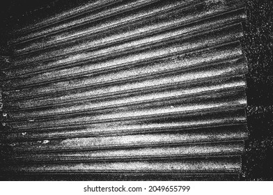 Distress old cracked concrete vector texture. EPS8 illustration. Black and white grunge background. Stone, asphalt, plaster, marble.