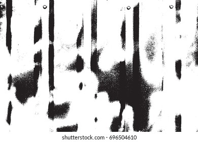 Distress overlay background. Grunge messy brushed texture. Empty design template. EPS10 vector.