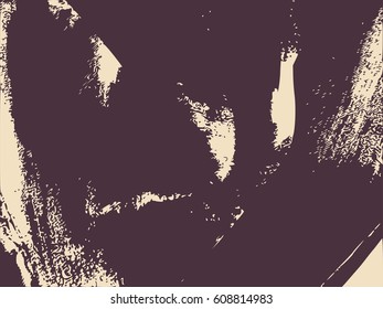 Distress Overlay Background. Retro Empty Design Element. Grunge Fiber Texture. Grainy texture of weaving fabric.