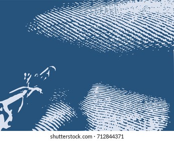 Distress Overlay Background. Retro Empty Design Element. Grunge Fiber Texture. Grainy Texture of Weaving Fabric.