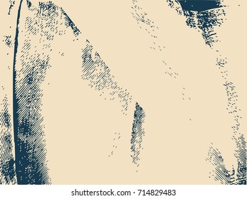 Distress Overlay Background. Retro Empty Design Element. Grunge Fiber Texture. Grainy Texture of Weaving Fabric.