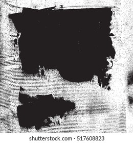 Distress Overlay Blot Grunge Texture For Your Design. EPS10 vector.