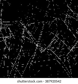 Distress overlay cracked linear texture. Grunge halftone vector background. Halftone dots vector texture. Abstract Dots Overlay Texture . Light Distressed Background with Halftone Effects.