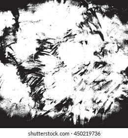 Distress Overlay Dark Texture For Your Design. EPS10 vector.