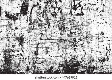 Distress Overlay Drip Dirty Paint Texture For Your Design. EPS10 vector.