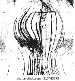 Distress Overlay Drip Dirty Paint Texture For Your Design. EPS10 vector.