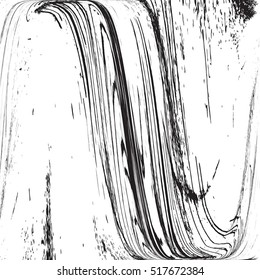 Distress Overlay Drip Dirty Paint Texture For Your Design. EPS10 vector.