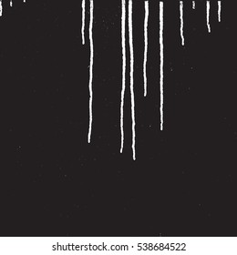 Distress Overlay Drip Dirty Paint Texture For Your Design. EPS10 vector.