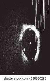 Distress Overlay Drip Dirty Paint Texture wiyh Mark and Print  For Your Design. EPS10 vector.