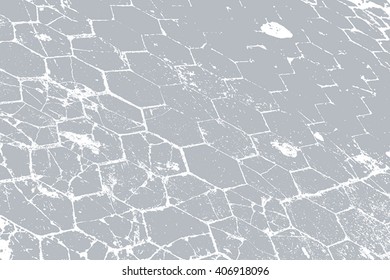 Distress Overlay Grey texture for your design. Empty grunge design element. EPS10 vector.