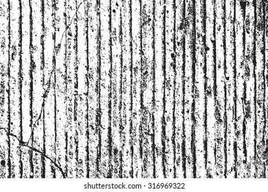 Distress Overlay striped vector texture for your design. EPS10 vector.