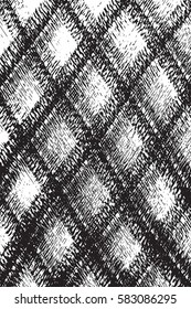 Distress Overlay Texture. Empty used grunge background. Shabby cover template. EPS10 vector.