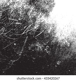 Distress overlay texture for making aged your desin. Grunge background. Empty element. EPS10 vector.