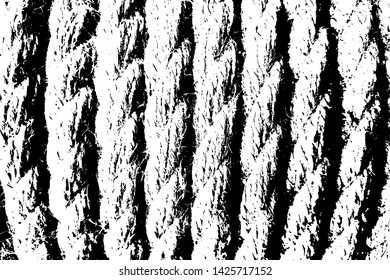 Distress overlay texture marine rope twisted into a ring. Urban empty background. Nautical grunge cover template. Fishing design theme. EPS10 vector