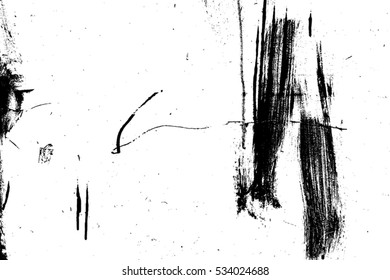 Distress Overlay Texture. Stroke brush Grunge background. EPS10 vector.