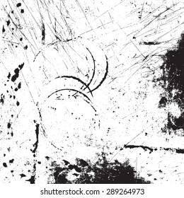 Distress Overlay Texture For Your Design. EPS10 vector.