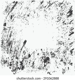 Distress Overlay Texture For Your Design. Black and white grunge background. vector illustrations