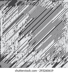 Distress Overlay Texture For Your Design. Black and white grunge background. vector illustrations