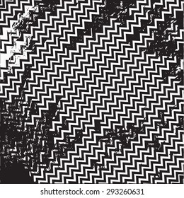 Distress Overlay Texture For Your Design. Black and white grunge background. vector illustrations