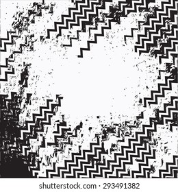 Distress Overlay Texture For Your Design. Black and white grunge background. vector illustrations
