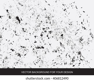 Distress Overlay Texture For Your Design. Black and white grunge background. vector illustrations