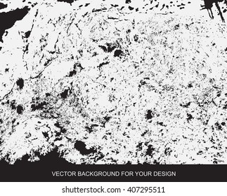 Distress Overlay Texture For Your Design. Black and white grunge background. vector illustrations