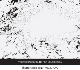 Distress Overlay Texture For Your Design. Black and white grunge background. vector illustrations