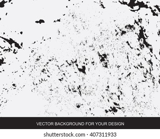 Distress Overlay Texture For Your Design. Black and white grunge background. vector illustrations