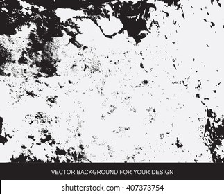 Distress Overlay Texture For Your Design. Black and white grunge background. vector illustrations