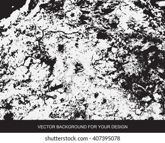 Distress Overlay Texture For Your Design. Black and white grunge background. vector illustrations