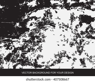 Distress Overlay Texture For Your Design. Black and white grunge background. vector illustrations